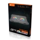 Охладитель-подставка для ноутбука MeeTion CoolingPad CP2020 с RGB-подсветкой 9–14 дюймов Черный - изображение 2
