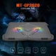 Охладитель-подставка для ноутбука MeeTion CoolingPad CP2020 с RGB-подсветкой 9–14 дюймов Черный - изображение 6