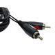 Audio Кабель Cabletech Eco-line jack 3.5 - 2RCA Cable 1м Black - изображение 3