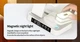 Беспроводная зарядка стенд + часы и ночник CasePro A37 4 в 1 Fast 30W white - изображение 8