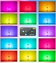 Світлодіодне світло для відеозйомки BTFOOR W140 LED RGB 3100mAh 2500-9000K Black - изображение 3
