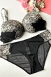 Комплект белья: бюстгальтер push-up и трусики слип Lormar 75B/M Черный микс (Nero) (81803) - изображение 1