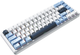 Klawiatura przewodowa Ajazz AK680 MAX Magnetic Rice Switch USB Biały/Niebieski (AK680-M-BWD-A) - obraz 3
