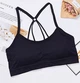 Жіночий топ топік бюстгальтер бралет ліф Honey Fashion Accessories One Size (S/M/L) чорний (2-35) - зображення 4