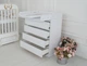 Пеленальный комод Baby Comfort CLASSIC SOFT белый - изображение 4