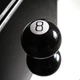 Магічна куля-передсказач російською 10 см Magic Ball 8 чорна кулька з відповідями шар долі бажань - зображення 4