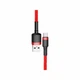 Дата кабель USB 2.0 AM to USB-C 1.0m Cafule 3A + Baseus (m481343) - зображення 3