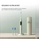 Умная зубная электрощетка Oclean X Ultra 20 Set Electric Toothbrush Green (6970810557091) - изображение 6