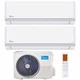 Мульти-спліт система Midea M2OE-18HFN8-Q+MSAG-09HRFN8*2 шт X-treme - зображення 1
