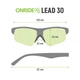 Очки ONRIDE Lead 30 матово-черные с линзами Photochromic clear to grey (84-25%) - изображение 2