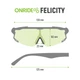 Очки ONRIDE Felicity с линзой дымчатые (17%) кат. 3 коричневый из технологией Anti Scratch - изображение 2