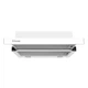 Телескопічна кухонна витяжка Perfelli TL 6212 WH 700 LED, біла вбудована в шафу, висувна, 60 см - зображення 4