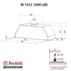 Кухонная вытяжка Perfelli BI 7652 I 1000 LED, нержавеющая сталь, мощная встраиваемая в шкаф, 1000 куб.м. 75 см - изображение 2