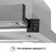 Кухонная вытяжка Perfelli TL 6622 I 1000 LED, нерж. сталь телескопическая, мощная, встраиваемая в шкаф - изображение 10
