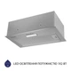 Кухонная вытяжка Minola HBI 5214 I 700 LED, нержавеющая сталь, встраиваемая в шкаф, шириной 52 см - изображение 5