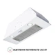 Белая кухонная вытяжка Perfelli BI 7652 WH 1000 LED, мощная встраиваемая в шкаф, 1000 куб.м., 75 см - изображение 6