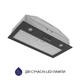 Графитовая встраиваемая в шкаф вытяжка для кухни Minola HBI 5204 GR 700 LED, шириной 52 см - изображение 3