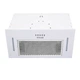 Белая мощная кухонная вытяжка Perfelli BI 5653 WH 1000 LED, встраиваемая в шкаф, 1000 куб.м., шириной 52 см - изображение 1