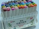 Набір скетч-маркерів Aihao sketchmarker 60 шт для малювання двосторонніх (PM508-60) - зображення 3
