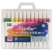Набор скетч-маркеров Aihao sketchmarker 24 шт для рисования двусторонних (PM515-24) - изображение 1