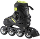 Łyżworolki Nils Extreme NH18191 2 w 1 rozmiar M Czarno-limonowe (5907695591392) - obraz 5