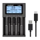 Зарядне LiitoKala Lii-M4 1-4 елементів для 10440-26650 Ni-Mh, Li-Ion, Li-Fe від USB-С + ПаверБанк - изображение 4