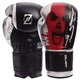 Перчатки для бокса и единоборств на липучке ZELART Champ BO-1315 Black-Red-Silver 10 унций - изображение 1