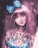 Картина за номерами Бездонні очі lesya nedzelska art Ідейка 40х50 (KHO4998) - зображення 1