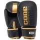 Перчатки для бокса и единоборств на липучке Core Boxing Heroe 8540 Black-Gold 12 унций - изображение 1