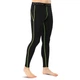 Тайтсы мужские компрессионные Zelart Fit J01K размер 3XL (180-185 см) Black-Green - изображение 2
