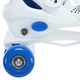 Роликовые коньки раздвижные Zelart Power Super Roller 9454 размер 39-42 Blue-White - изображение 6