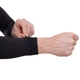 Спортивная компрессионная футболка мужская Zelart Lidong Fit 507 размер 3XL (185-190 см) Black-Grey - изображение 6