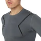 Спортивная компрессионная футболка мужская Zelart Heroe 510 размер L (170-175 см) Grey-Black - изображение 4
