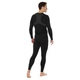 Спортивная компрессионная футболка мужская Zelart Heroe 515 размер 2XL (180-185 см) Black - изображение 8