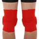 Наколенники спортивные для волейбола Zelart Hard Touch Fit 1673 (2шт) M Red - изображение 7