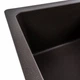 Мойка для кухни VALESO гранит ZIRKONE 620x500мм прямоугольная врезная без сифона коричневая PLS-A47523 - изображение 2