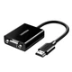 Кабель конвертер переходник HDMI на VGA UGREEN CM611 Adapter (0.15m, Full HD 60Hz). Black - изображение 2