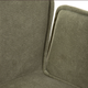 Krzesło do kuchni i salonu HOMLA  871738 LUGRO obrotowe 54 x 60 x 91 cm Zielone (5904183871738) - obraz 5