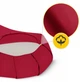 Подушка для йоги и медитации 4FIZJO Zafu полукруглая 40 x 30 x 12 см Red (P-5907739315496) - изображение 4