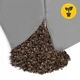 Подушка для йоги и медитации 4FIZJO Zafu круглая 32 x 20 см Grey (P-5907739315533) - изображение 7