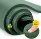 Коврик (мат) спортивный 4FIZJO NBR 180 x 60 x 1 см для йоги и фитнеса Navy Green (P-5905973406680) - изображение 11