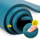 Коврик (мат) спортивный 4FIZJO NBR 180 x 60 x 1 см для йоги и фитнеса Sea Green (P-5905973406697) - изображение 11