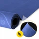 Коврик (мат) спортивный 4FIZJO замша 183 x 61 x 0.15 см для йоги и фитнеса Blue (P-5905973405713) - изображение 7