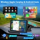 Автомагнитола Podofo / 9" / Сенсорная / Apple CarPlay / Android Auto / Bluetooth / WI-FI / GPS / USB / AUX / TF slot Б/В b1 - изображение 2