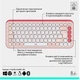 Комплект (клавиатура, мышь) Logitech POP Icon Combo Tonal Rose (920-013142) - изображение 10