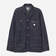 Рубашка джинсовая мужская LeexH&M 959128002c14 XS Темно-синяя (KC1000000042756) - изображение 6