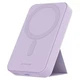 Портативная батарея Proove Hyperion Purple 20 Вт 10000 мАч, литий-полимерный, беспроводная зарядка, Type C, фиолетовый - изображение 1