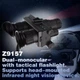 Бінокуляр нічного бачення Z9157 з 7 рівнями яскравості з кріпленням Wilcox L4G24 метал на шолом (AI1559) - зображення 5