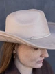 Шляпа ковбойка замшевая D.Hats цвет бежевый - изображение 3