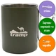 Термокружка Tramp. 0,35л. 9х11,6х11,6см. Ручка-карабин. Олива. Термочашка UTRC-122 - изображение 1